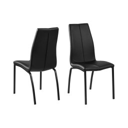 Scaun de sufragerie AMAL 1 buc. negru