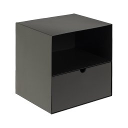 Noptieră suspendată BEKIM, negru