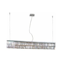 Lustră de cristal pe cablu Kolarz 314.87.5 PRISMA 7xG9/25W/230V crom lucios