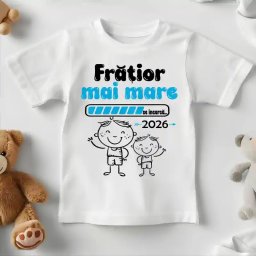 Tricou personalizat anunt sarcina - Viitor Frate mai Mare