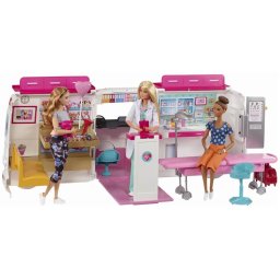 BARBIE SET CLINICA MOBILA