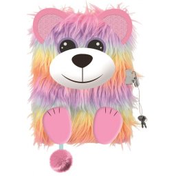 Jurnal cu Lacat, Plusat, St.Majewski, Rainbow Bear A5, 96 foi Dictando