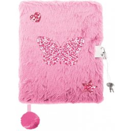 Jurnal cu Lacat, Plusat, St.Majewski, Shiny Butterfly A5, 96 foi Dictando