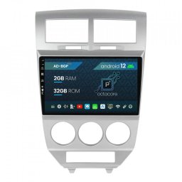 Navigatie Dodge Caliber (2006-2010), Android 12, P-Octacore 2GB RAM + 32GB ROM, 9 Inch - AD-BGP10002+AD-BGRKIT293