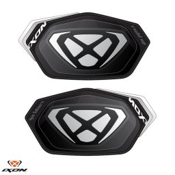 Set slidere genunchi Ixon model Knee Slider Race 2.0 – culoare: negru/alb