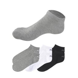 FILA Șosete gri amestecat / negru / alb