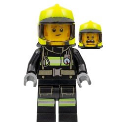 LEGO Minifigurine cty1358 - Fireman Clemmons