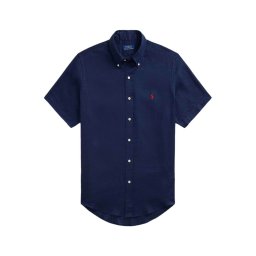 POLO RALPH LAUREN Cămaşă Pd Linen V1-Cubdppcsss 710968912001 410 navy