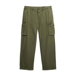 SUPERDRY Pantaloni D1 Ovin Parachute Light Cargo M7011389A 8tq chive green