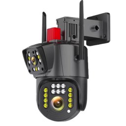 Camera de supraveghere FullHd 4MP PTZ WiFi exterior/interior Night Vision Color Comunicare bidirectionala Intelligent tracking
