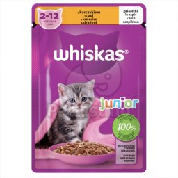 Whiskas Junior hrană umedă - pui 85 g