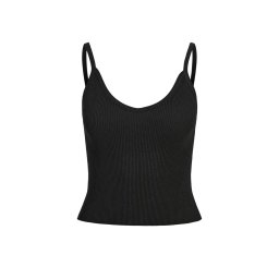 JJXX Top Jxesther Tight Short Knit 12255237 C-N10 black