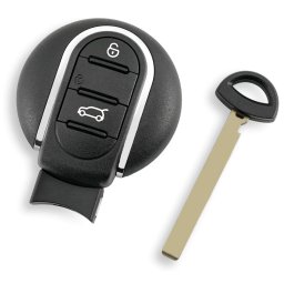 Carcasa Cheie Auto Techstar® pentru Mini Cooper Clubman F54, Hatchback F55 F56, Cabrio F57, Countryman F60, Paceman - 3 Butoane