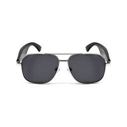 Ochelari Smart iSEN GY100, Lentile Negre Polarizate, Traducere AI in Timp Real, Microfon, Difuzoare, Bluetooth, Muzica, Apeluri, Asistenta Vocala, Control Camera la Distant, Incarcare Magnetica