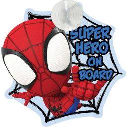 Spiderman: Semn cu ventuză Baby on Board