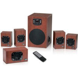Genius Speakers SW-HF5.1 4600 II, wood