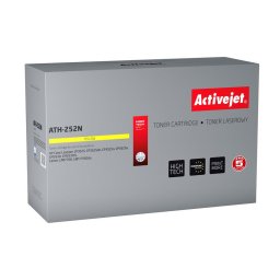 Activejet ATH-252N toner for HP printer; HP 504A CE252A, Canon CRG-723Y replacement; Supreme; 7000 pages; yellow