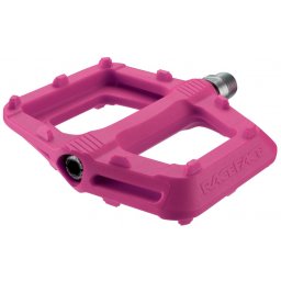 Pedale profesionale Race Face Ride, material compozit, 18 pini, magenta