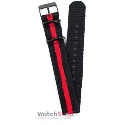 Timex BTQ6020061 Negru 20mm BTQ6020061