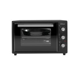 Cuptor electric zilan zln5323 gusto, capacitate 35l, temperatura maxima 250c, timer, element incalzire ascuns, putere 1800w, negru