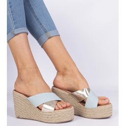 Gemre Sandale din denim cu platformă Lerada