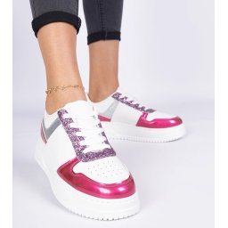 Gemre Adidași roz pentru femei cu talpă groasă Dolla
