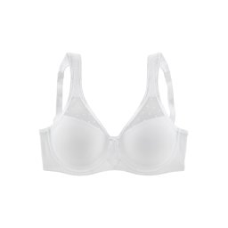 NUANCE Sutien 'Minimizer' alb