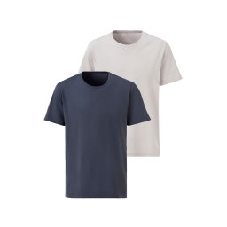 Authentic Le Jogger Tricou 'Authentic' bleumarin / gri deschis