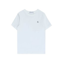 Calvin Klein Jeans Tricou negru / alb