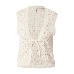 ONLY Vestă tricotată 'ONLChili' bej deschis