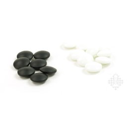 Piese din sticla Korea pentru jocul de Go, 21.5 mm