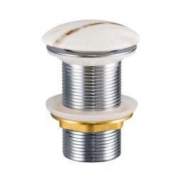 Ventil de lavoar COMAD CLICK-CLACK T201M-W3-3 CLICK-CLACK d. 7 cm alb mat