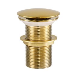 Ventil de lavoar COMAD CLICK-CLACK T201G-3 CLICK-CLACK d. 7 cm auriu lucios