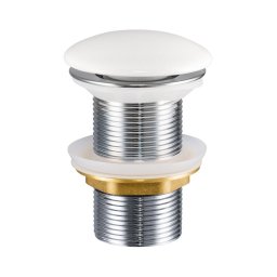 Ventil de lavoar COMAD CLICK-CLACK T201-3 CLICK-CLACK d. 7 cm alb lucios