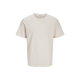 JACK & JONES T-Shirt Jjjake Tampa Pocket Tee Ss Crew Neck 12270579 13-0000 TCX moonbeam