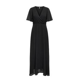 ONLY Rochie Onlstar Life S/S Mia Maxi Wvn 15347968 C-N10 black