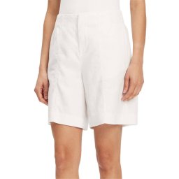 CALVIN KLEIN Bermude Soft Linen Short J20J225219 YAANI brilliant white