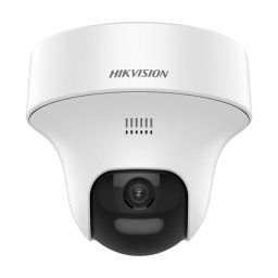 Camera analog mini PT (pan-tilt), 3K, lentilă 2,8 mm, IR 25 m, iluminare hibridă, audio - Hikvision DS-2CE70K0T-PTLTS-2,8mm