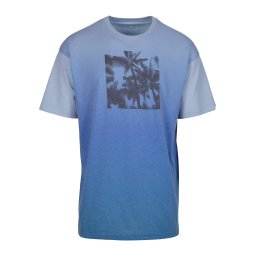 Just Rhyse Tricou 'NewburnSun' safir / albastru porumbel / negru