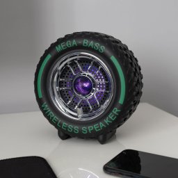 Boxă Portabilă în Formă de Anvelopă Auto