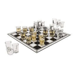 Joc Șah Alcoolic cu Pahare