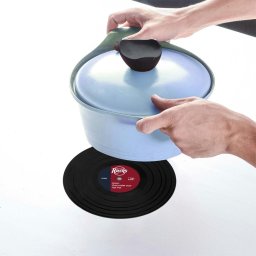 Suport pentru Vase Fierbinți în Formă de Disc Vinil