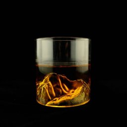Pahar de Whisky cu Design Munte (250ml)