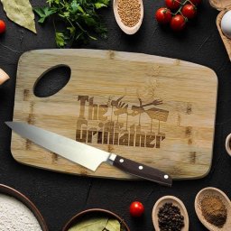 Placă de Tăiere din Bambus - The Grillfather