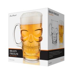 Pahar pentru Bere - Craniu (700ml.)
