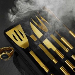 Set de Grătar Luxos Millionaire