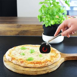 Cuțit Pizza - Placă de Gramofon