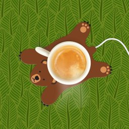 Incalzitor pentru Cana de Cafea USB - Ursuleț