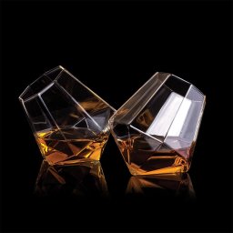 Set Pahare pentru Whisky - Diamante (2 buc.)