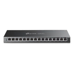Switch 16 porturi PoE+ RJ45 Gigabit, Unmanaged - TP-Link TL-SG116P